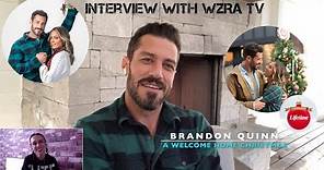 Brandon Quinn chats Lifetime's A Welcome Home Christmas: Interview with Wzra Tv