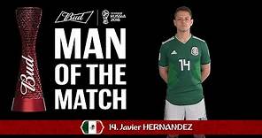 Javier HERNANDEZ (Mexico) - Man of the Match - MATCH 28
