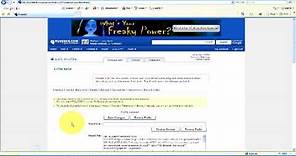 MySpace Profile Layout Tips : How to Put Backgrounds on Your MySpace Profile