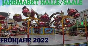 Jahrmarkt Halle/Saale Frühjahr 2022 - Toller Rummel auf Marktplatz und Hallmarkt