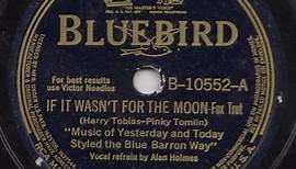 Music Of Yesterday And Today Styled The Blue Barron Way – If It Wasn't For The Moon / The Singing Hills (1940, Shellac)