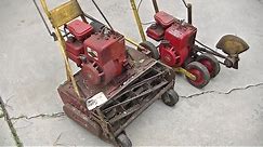 Vintage Mclane Reel Mower And Edger Resurrection Repair