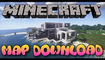 Minecraft Modern House Map Download - Minecraft Maps Xbox 360,One,PS3,PS4,Wii U