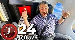 24hrs in Delta Air Lines' LUXURY SUITE (USA to Australia)