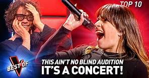 They turned their Blind Audition into a CONCERT on The Voice 💥 | Top 10