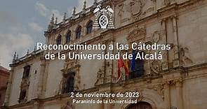 II Jornada de Reconocimiento a las Cátedras de la Universidad de Alcalá · 02/11/2023
