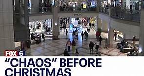 Holiday shoppers pack Bayshore, Mayfair | FOX6 News Milwaukee