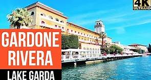 Gardone Rivera - Italy, Lake Garda - walking tour | 4K