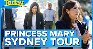 Denmark's Crown Princess Mary returns to her home country | Today Show Australia