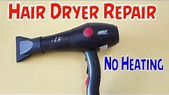 Hair Dryer No heat repair in hindi