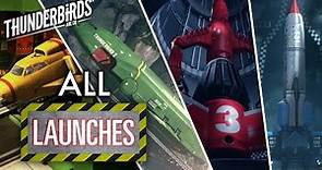 Thunderbirds Are Go | Launch Sequences Thunderbird 1-4 | Full Episodes