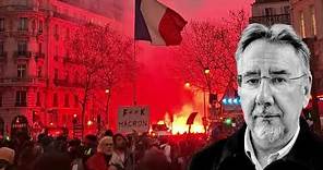 French protests, Britain's future? - John Rees on BBC Radio
