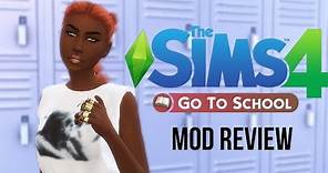GO TO SCHOOL MOD REVIEW | THE SIMS 4 MODS