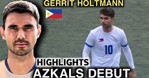 Gerrit Holtmann the guy who SAVED the Philippines | Debut Highlights
