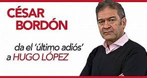 César Bordón da el último adiós a Hugo López