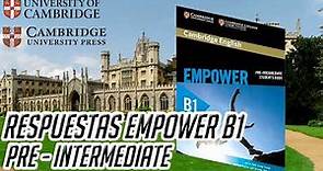 Cambridge English Empower B1 | Resuelto PDF
