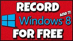 How to Record Your Desktop for Free ( Windows 8 / Fraps Alternative / Legal / HD ) With OBS 64 bit