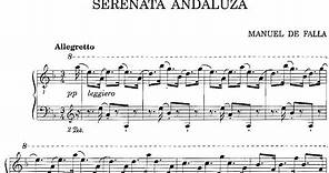 Manuel de Falla: Serenata andaluza (1900)