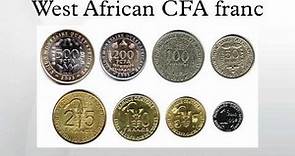 West African CFA franc
