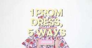 5 Ways to Wear a Short Prom Dress | Style Lab | Seventeen