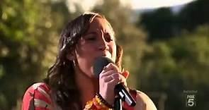 Melanie Amaro Judges House Performing "Will You Be There"