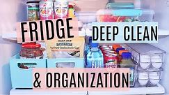 Fridge Deep Clean & Organization- DIY organizing: Homegoods, Walmart, Costco