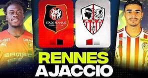 🔴 RENNES - AJACCIO / Victoire obligatoire au Roazhon Park ! ( srfc vs aca ) | LIGUE 1 - LIVE/DIRECT