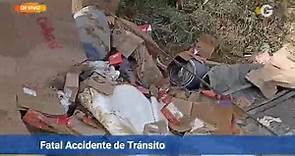 La voz El Guabo - Fatal Accidente de Tránsito - Furgón...