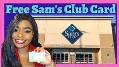 How To Get a FREE Sam's Club Card| FREE Sam's Club Membership Card| Get Your FREE Sam's Club Card