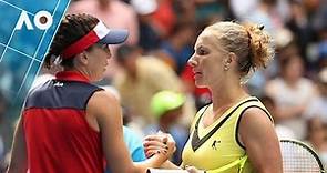 Jankovic v Kuznetsova match highlights (3R) | Australian Open 2017