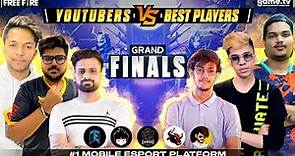 The Grand FInale | Youtubers vs Best Players - Garena Free Fire #totalgaming #gyangaming