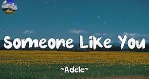 🎧 Someone Like You - Adele - Sometimes it lasts in love but sometimes it hurts instead | (Lyrics)
