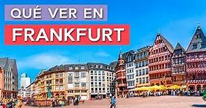 Qué ver en Frankfurt 🇩🇪 | 10 Lugares imprescindibles