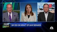 Watch CNBC's full interview with General Motors CEO Mary Barra and Hertz CEO Stephen Scherr