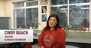 SFU Teacher Experience with Cindy Quach - Gleneagle Secondary School