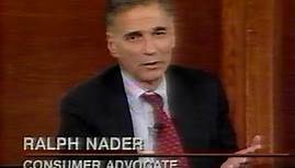 Ralph Nader For President (1996) | Phil Donahue Town Hall