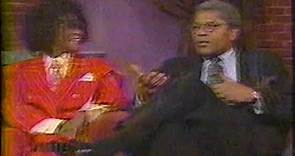 Clarence Williams III on VIBE (1997) w/Laurence Fishburne & Cicely Tyson #hoodlum #talkshow #tv