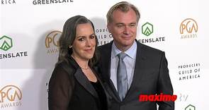 Emma Thomas and Christopher Nolan 2024 Producers Guild Awards Black Carpet - video Dailymotion