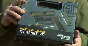 Sig P320 Caliber X-Change Kit and Installation. #344