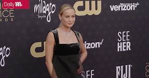 Brie Larson captivates in black dress at Critics' Choice Awards