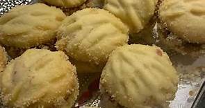 Given a twist to Albanian traditional Cookies stuffed Gurabija