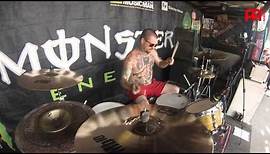 Ryan Leger Every Time I Die "Thirst" Live
