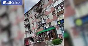 Shocking footage shows destruction in Severodonetsk after shelling