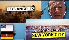 Los Angeles oder New York City - USA Städte-Vergleich