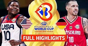 USA 🇺🇸 vs Germany 🇩🇪 | Full Game Highlights | FIBA Basketball World Cup 2023