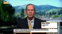 Chevron CEO Mike Wirth speaks with Bloomberg Television.