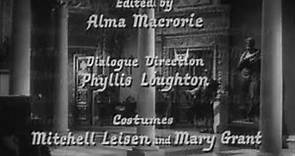Bride of Vengeance (April 5, 1949) title sequence