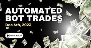 #nq_f Scalp Trades with Automated Bot | Dec 6th, 2023 | iTradePrices