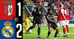Braga 1-2 Real Madrid | HIGHLIGHTS | Champions League