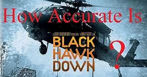 How Accurate Is Black Hawk Down